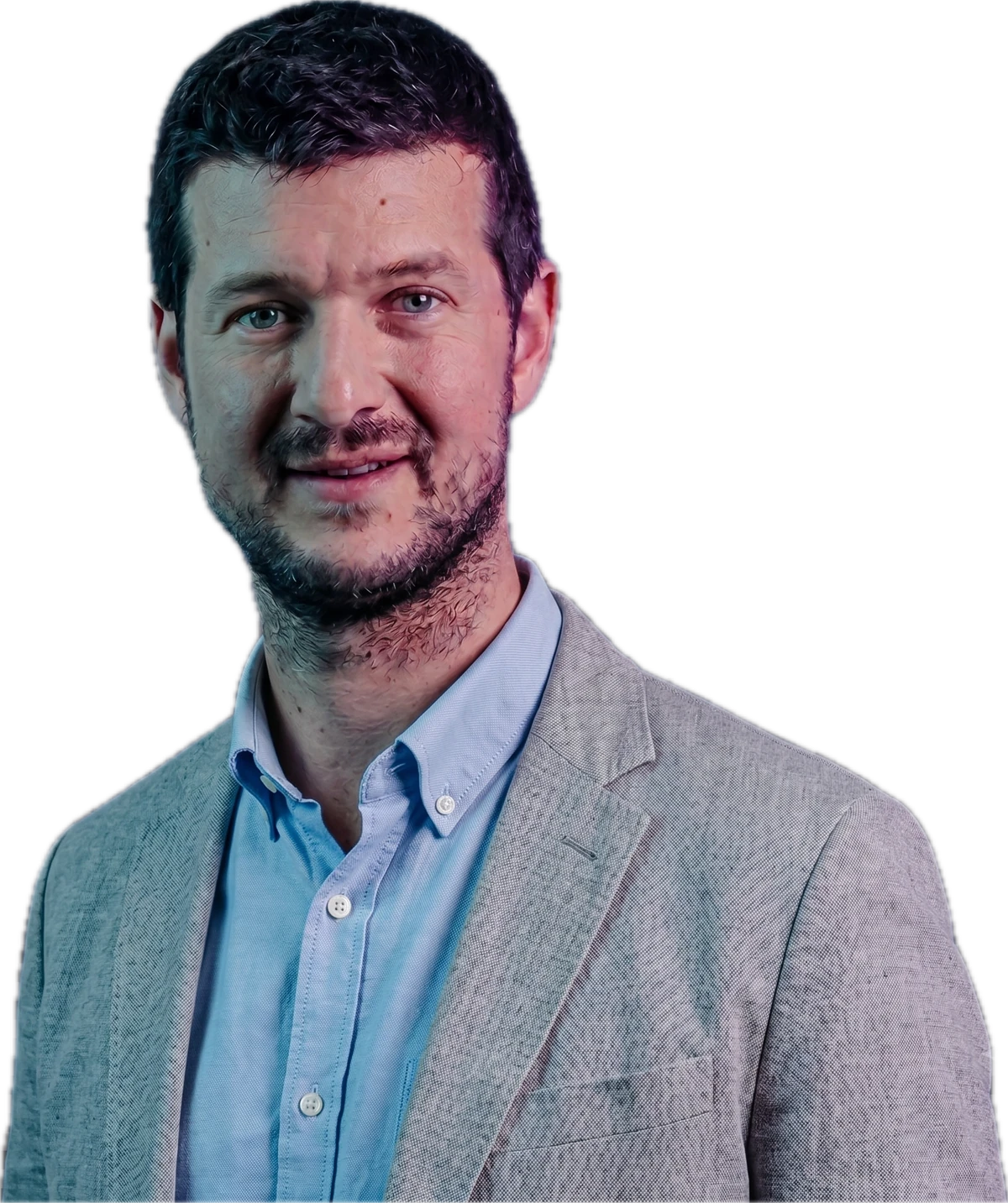 Eyal Menaker, founder of BizDesign, at the studio in Ra'anana